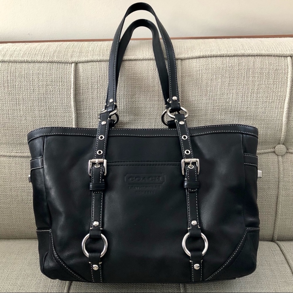 Coach Gallery East West Tote Handbag - Picture 2 of 9